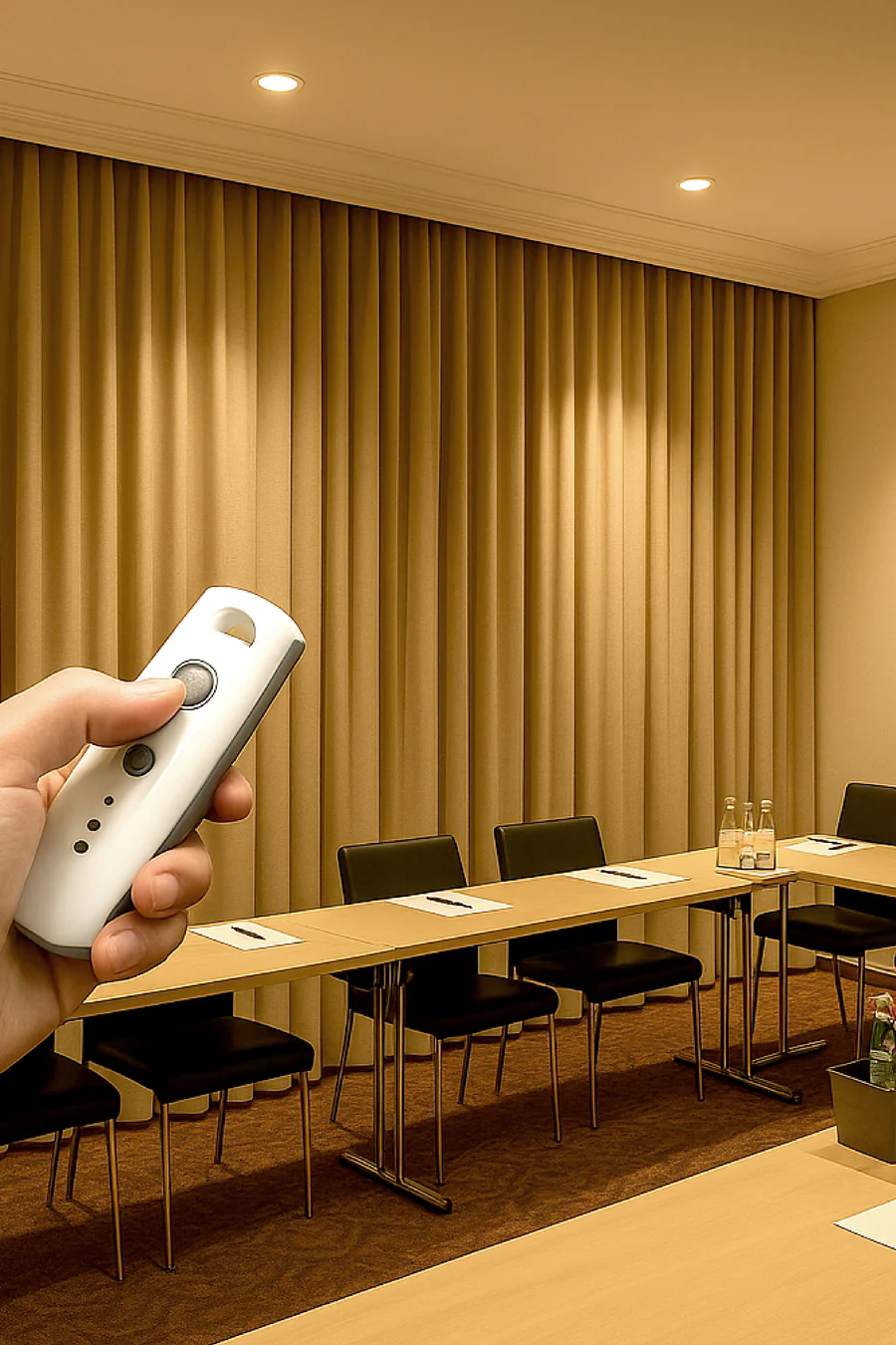 MOTORIZED CURTAINS